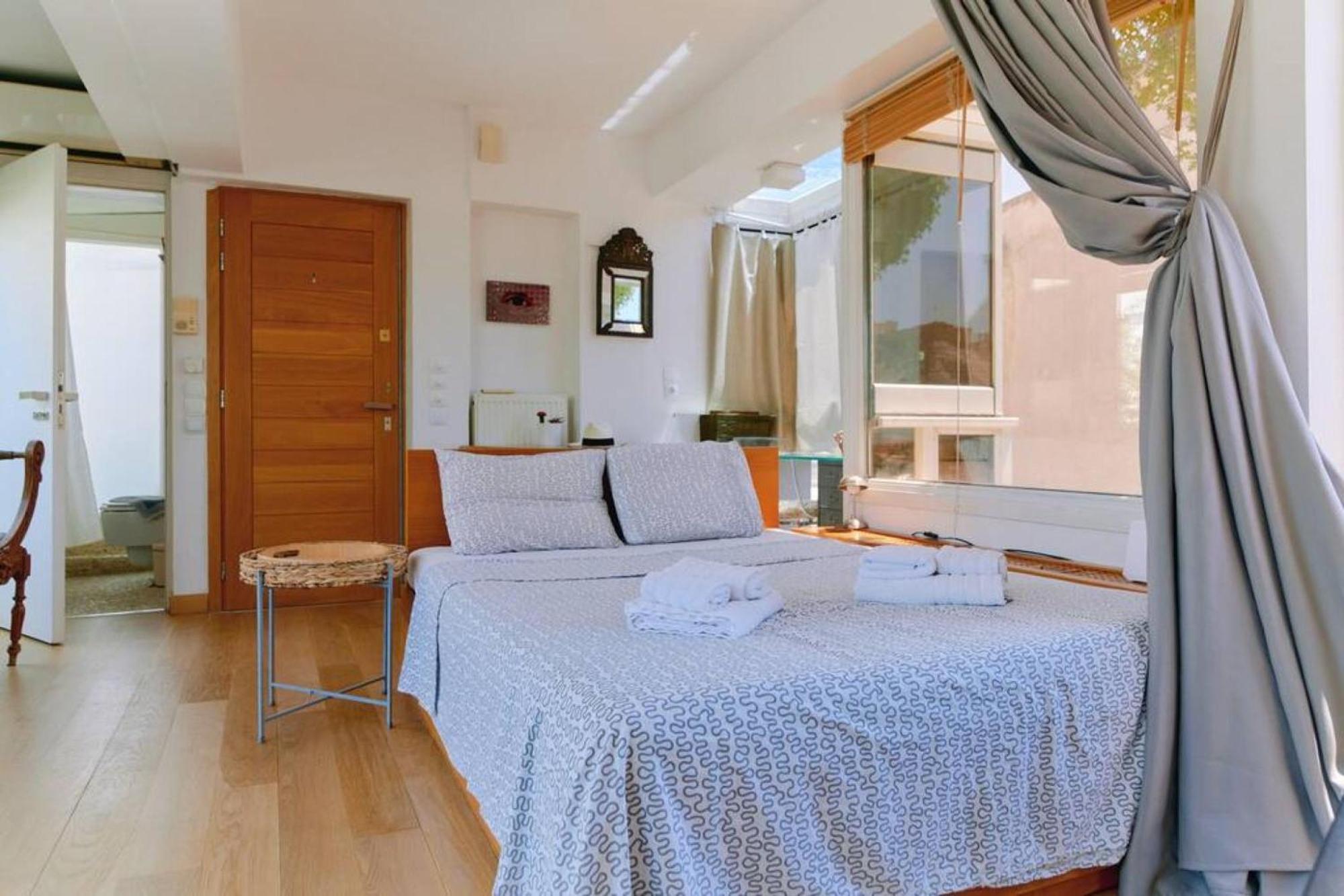 360 View In Roof Top Appartment With Patio أثينا المظهر الخارجي الصورة