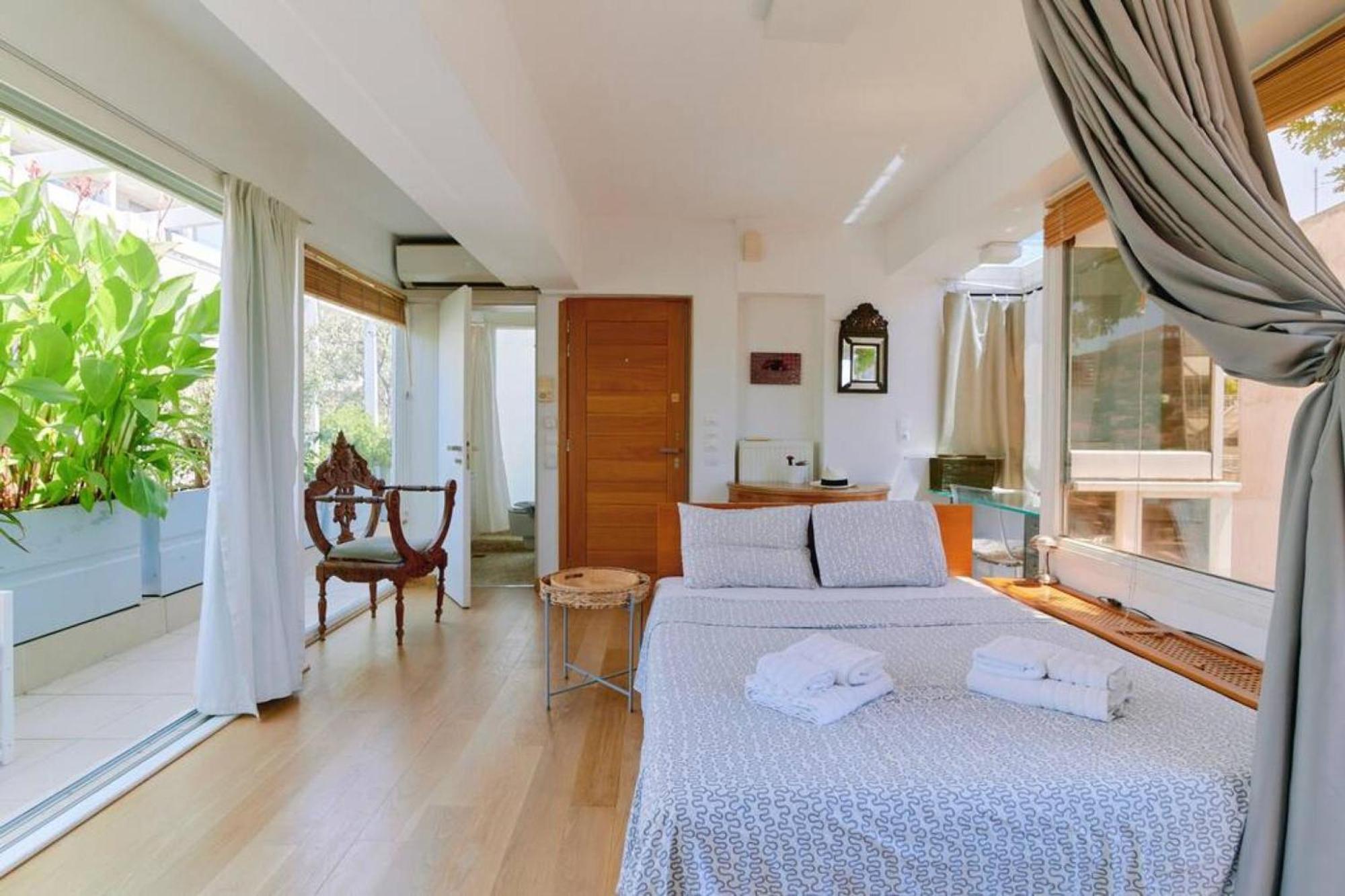 360 View In Roof Top Appartment With Patio أثينا المظهر الخارجي الصورة