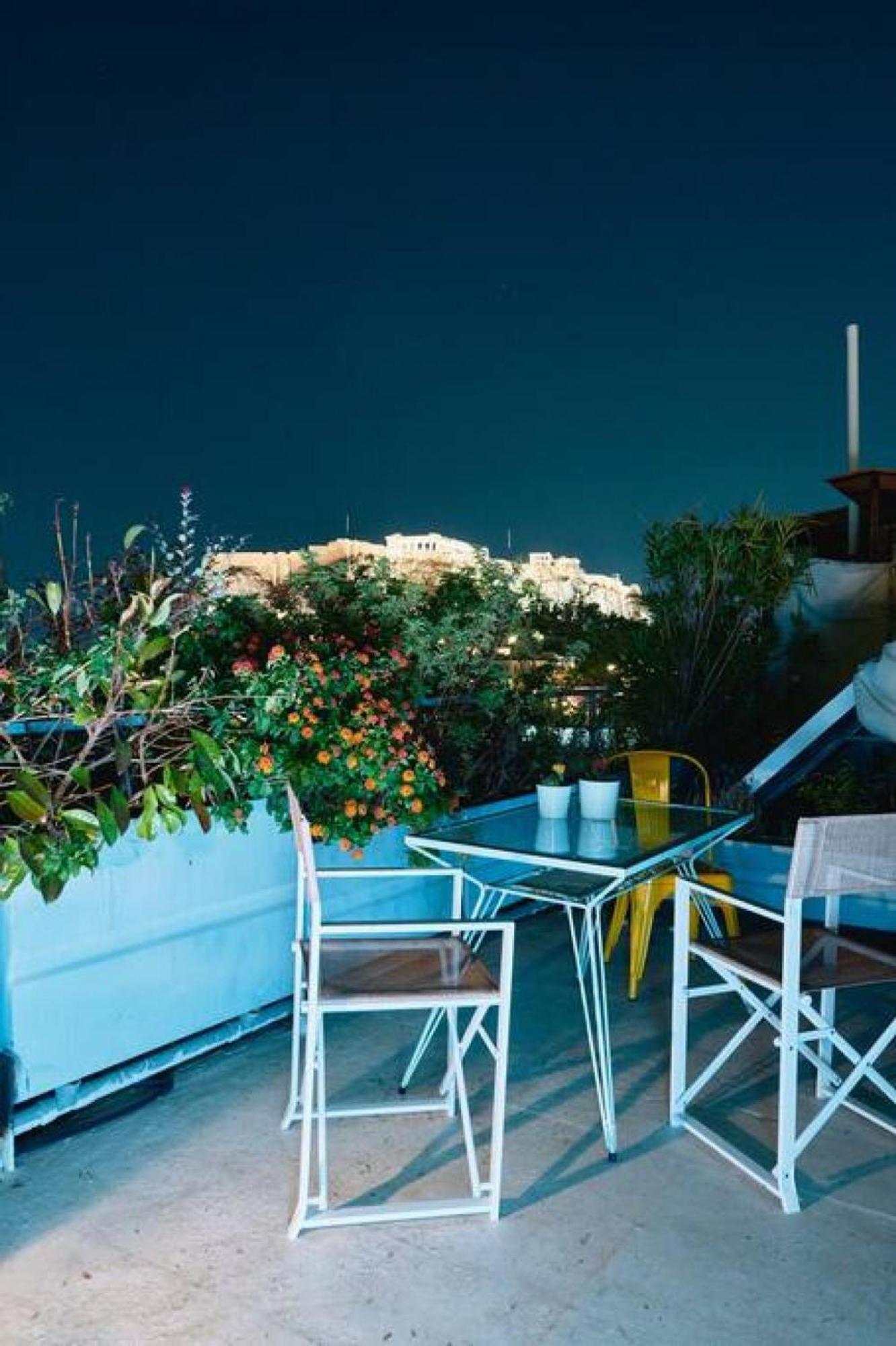 360 View In Roof Top Appartment With Patio أثينا المظهر الخارجي الصورة